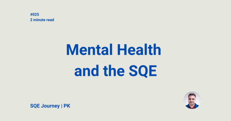 SQE Journey