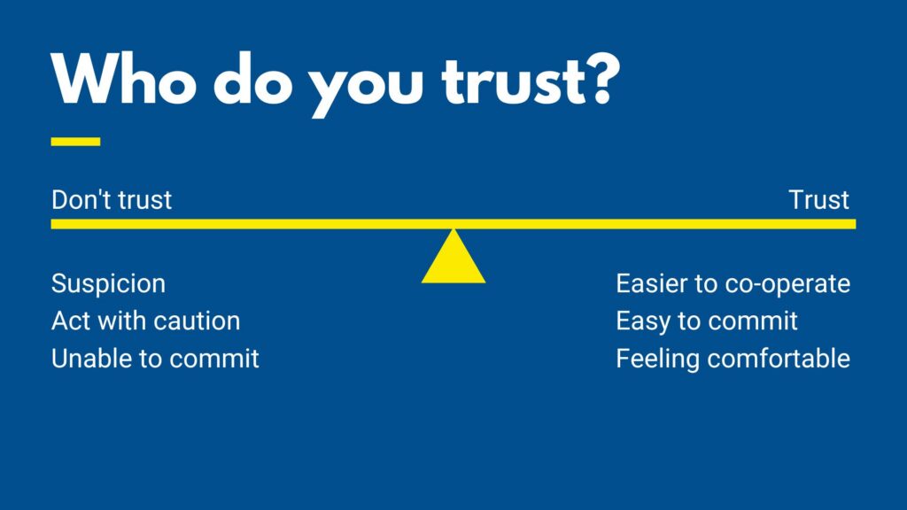 How To Build Trust