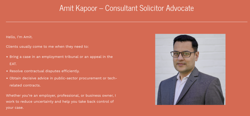 Journey to law with Amit Kapoor